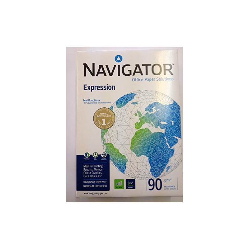Navigator Ultra White Paper A4 90gsm Box 5 Reams