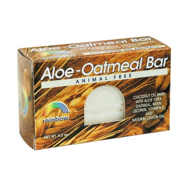Rainbow Research Bar Soap Aloe Oatmeal - 4 oz