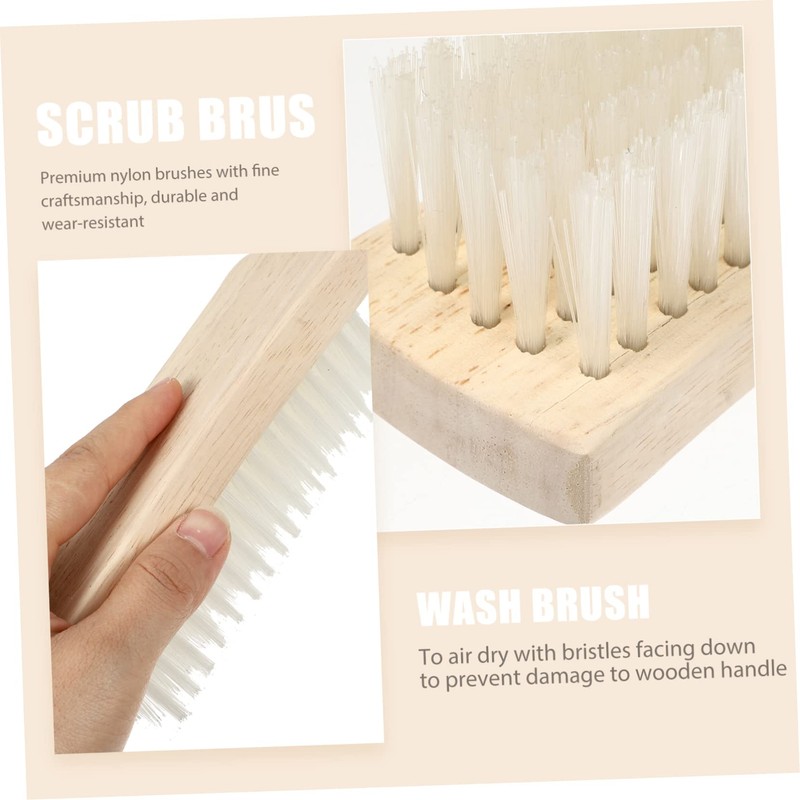 LALAFINA Laundry Cleaning Brush Soft Nylon Bristles down Jacket Brush