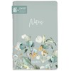 paper&you® Notebook A6+ Lined "Minty Leaves" with 64 Pages, Soft