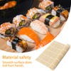 LZYDKH 6PCS Sushi Mat, Sushi Rolling Mat 24cm x 24cm