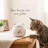 Cat Urn for Ashes, 3 Inch Ceramic Pet Memorial Urn
