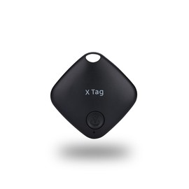 NK Air Tag Smart Pack 1 - Locator Compatible with Apple, Object Finder, Bluetooth (Android Does Not Work), Car, Wallet, Suitcase, Kids, 1 Piece (Black)