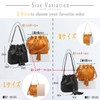 AKIYAMA Drawstring Bag, Shoulder Bag, Women's Bag, Crossbody Shape, Genuine