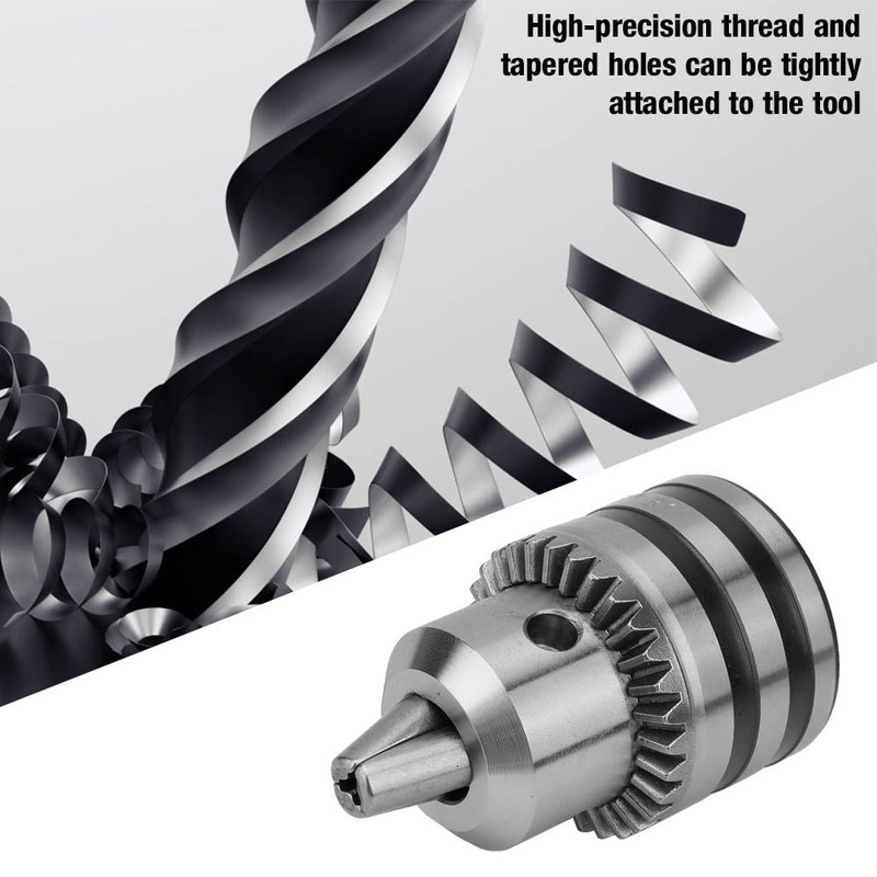 3.0-16MM B16 Drill Chuck Adapter Milling Tool Kit Key Type
