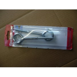 Fischer 80993 8 x 100 mm GS K Eye Bolts - Multi-Colour (2-Piece)