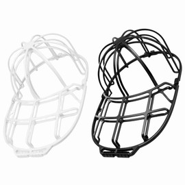 MIXNEX 2 Pack Hat Washer Cage – Cap Shaper Protector for Washing Machine and Storage – Baseball Hat Cleaner Rack – Keeps Caps in Shape – Black & White Set