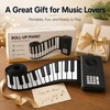 88-Key Roll Up Piano Keyboard for Home Practice – Portable