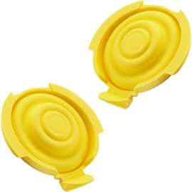 Membranes Compatible with Medela Pump Parts, 2-Pack BPA Free Silicone Membranes Compatible with PersonalFit Flex connectors, Spare Parts, 2 Count