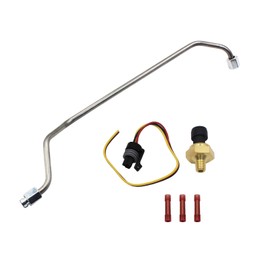Exhaust Back Pressure EBP Tube Sensor & Wire Replacement for 1999-2003 Ford 7.3L Powerstroke Diesel- Exhaust Back Pressure Sensor Tube