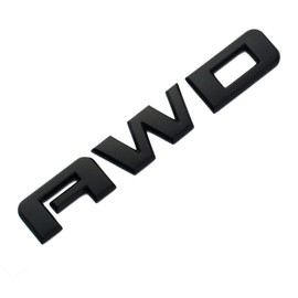 1Pc 2010-2020 Acadia Terrain Liftgate AWD Letter Emblem 3D Badge Nameplate Replacement for Acadia Terrain (Gloss Black)