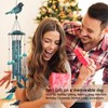 Askhald Bird Wind Chimes for Outside Windchimes Outdoors with 6