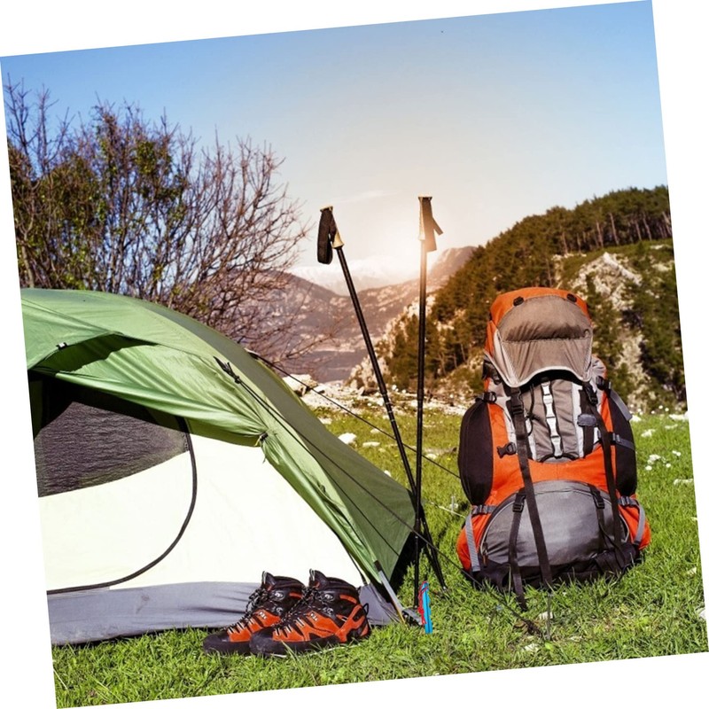 CORHAD Camping Gear 5pcs Tent Ground Pegs Sturdy and Corrosion-Resistant