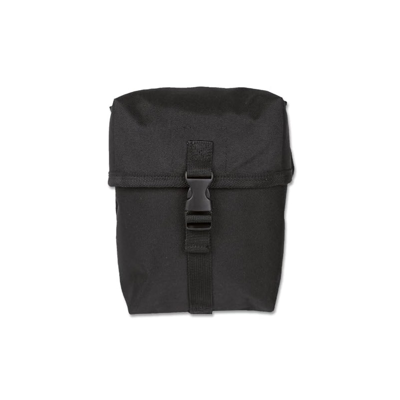 Miltec Multi-Purpose Belt Bag, Med, Black, black, Additional pocket