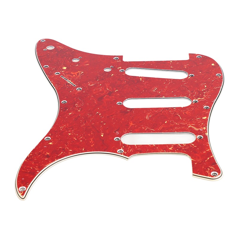 Guitar Pickguard Replacement Aluminum Foil Shielding PVC Scratch Protection Guitar