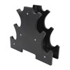 Dumbbell Weight Rack Compact 3 Tier Dumbbell Rack Stand for
