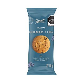 GAVETI - GALLETA GAVETI BLUEBERRY CHA 780g  ENDULZADAS CON AGAVE  VEGAN  SIN HUEVO SIN LACTEOS  SIN AZUCAR REFINADO                                   