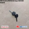 ARE truck cap keys for Z2 REVO and Evolve model