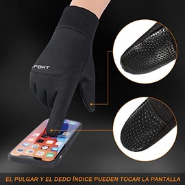 DQST Guantes para Frío Impermeables con Pantalla Táctil, Térmicos para Nieve, Ciclismo, Correr, Motocicleta, Conducir y Gym - Hombre y Mujer