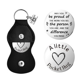 Photographer Thank You Gifts for Photographers Keychain for Photography Birthday Appreciation Gifts for Photographer Pocket Hug Token May You Be Proud of The Work You Do Keychain Camera Gift Ideas