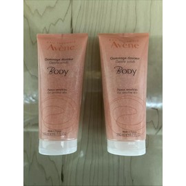 Avene Gentle Scrub Body For Sensitive Skin (200ml/6.7fl) New 2 Pack