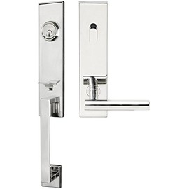 INOX SE106DR-32 Right-Hand single Dummy with Copenhagen Lever, Polished Stainless Steel