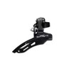 Shimano FD-TZ500 6-speed MTB front derailleur, down swing, top pull,