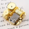 Gold Plating Music Box Movement DIY Music Box Accessories with