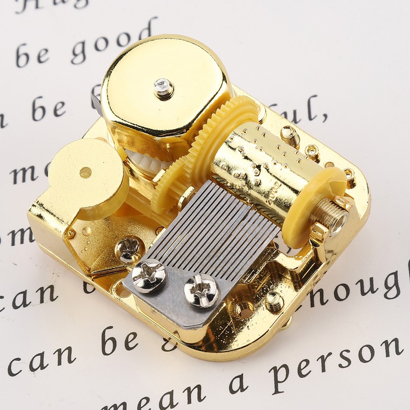 Gold Plating Music Box Movement DIY Music Box Accessories with