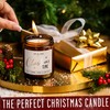Christmas Candles Scented – ‘Christmas Time’ Soy Christmas Candle, w/Apple,