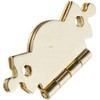 Merriway® BH01755 (4 Pcs) EB Butterfly Decorative Box Hinges, Brass