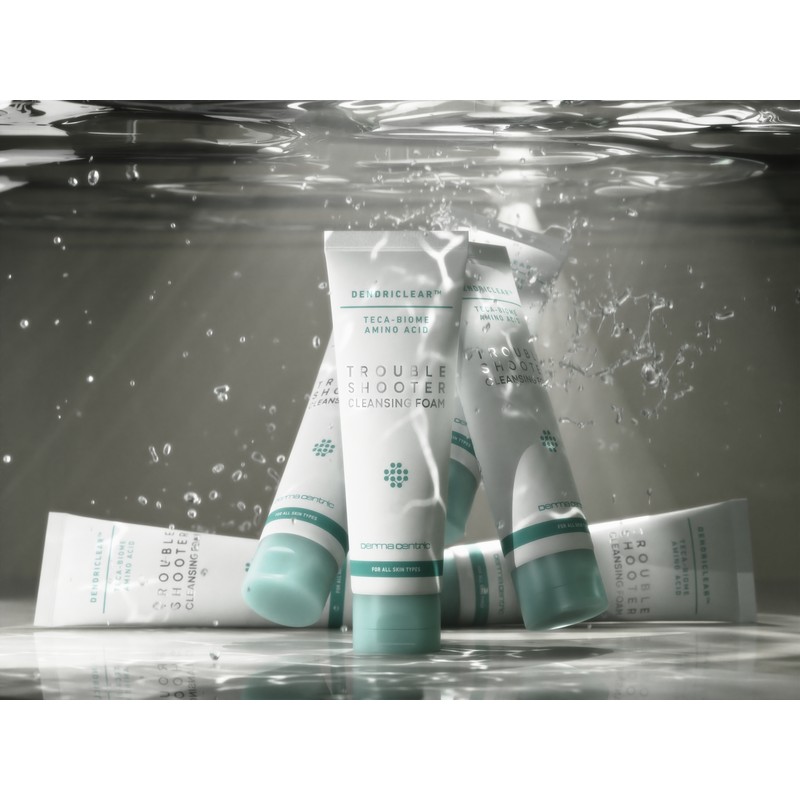 Dermacentric Hypoallergenic Mildly Acidic Foam Cleansing Trouble Shooter Vegan 120ml