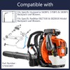 HASMX 576563401 Left Hand Throttle Cable for Husqvarna 560BFS, 570BFS