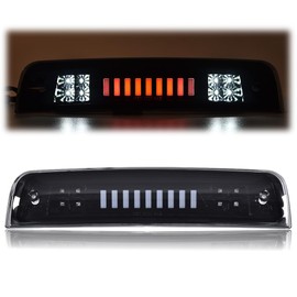 PIT66 3rd Third Brake Light Compatible With Dodge Ram 1500 2009-2010/Ram 2500 3500 2010/Ram1500 2500 3500 Truck 2011-2017,Black lens Black Housing I