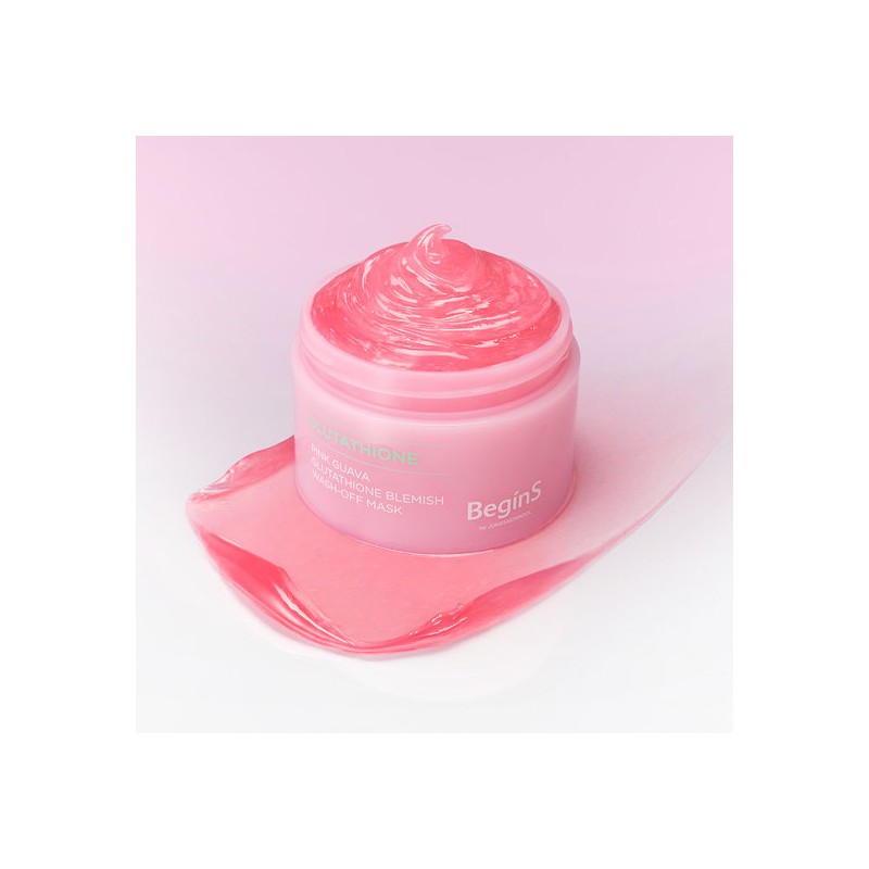 Begins by Jung Saem Mool Pink Guava Glutathione Wash-Off Mask