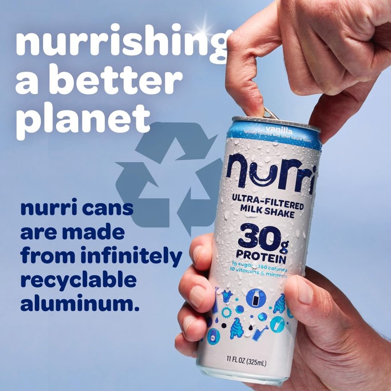 Nurri - 30g Protein Ultra Filtered Milk Shake – Vanilla