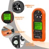 Digital Anemometer, Small Precision Anemometer, Wind Temperature Measure, Current/Maximum/Average Wind