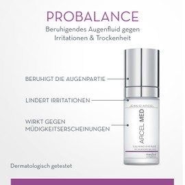 JEAN D'ARCEL ARCELMED Soothing Eye Gel - Calming Eye Fluid 30 ml - Soothes the Eye Area - Reduces Fatigue Signs - Relieves Tension Feelings