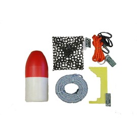 KUFA Sports All Included Crabbing Accessory kit (5/16" Lead Rope,Clipper,Harness,Bait cage & Float)