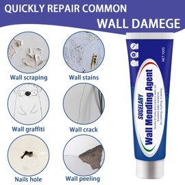 Sugelary Wandreparaturcreme, Fertig Spachtelmasse Wei? Wand, Effektiv Ausbessern von Bohrl?chern