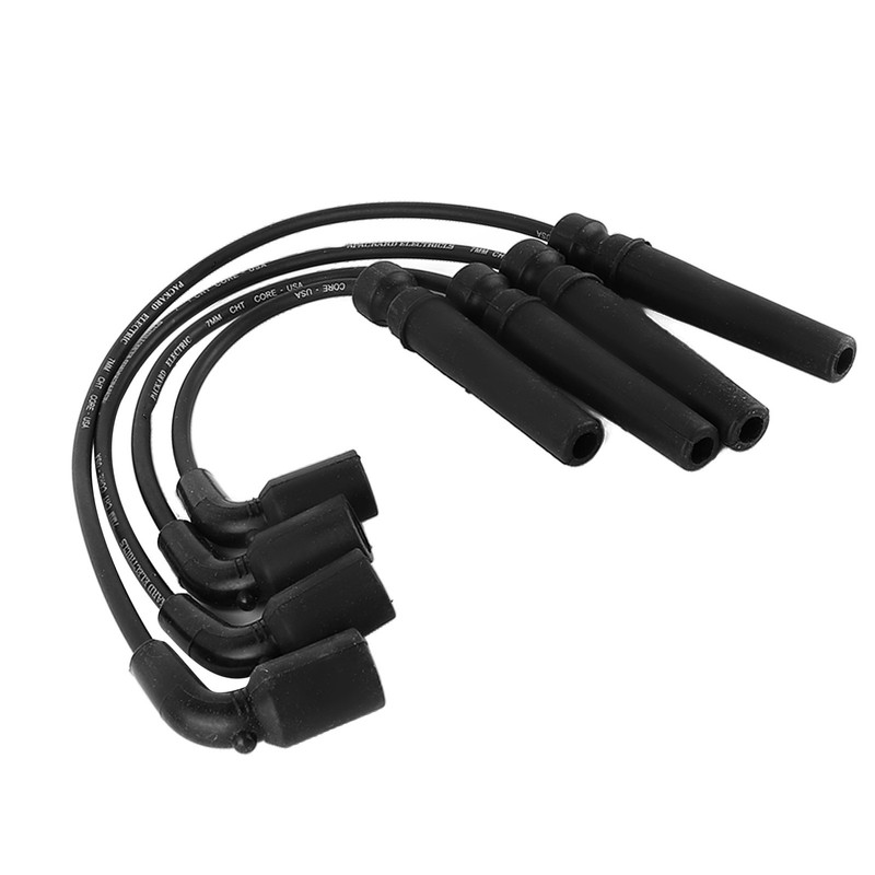 4PCS Spark Plug Wire Set 96497773 Aging Resistant Ignition Automotive