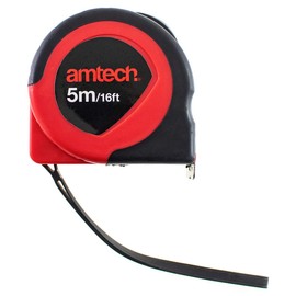 Amtech P1225 Two Tone Measure Tape, 5 m
