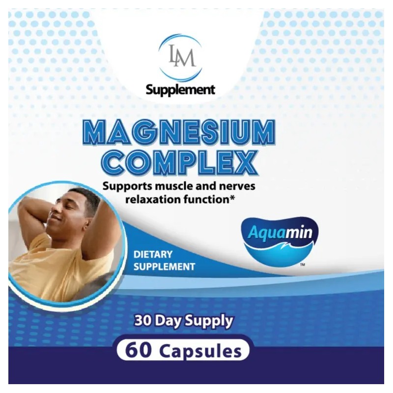 Magnesium Complex with Aquamin for Bone Health & Muscle Support