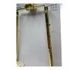 Mainstays Lamp Harp Adjustable 8-10 inch Polished Brass Mainstays Finial