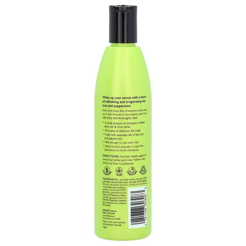 Shikai Tea Tree Shampoo, 12 fl oz (355 ml)