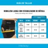 Rodillera Abierta Con Estabilizador De Rótula y Soporte Talla Extra