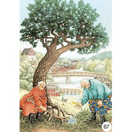 Inge Look Postcards Set of 12 (no 67-72) Size: 10.5 x 15 cm, Set of 6 Cards