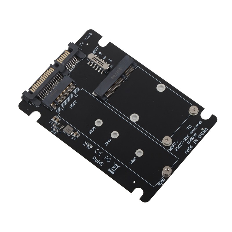 SSD Adapter Card High Speed 6Gbps MSATA M.2 NGFF to