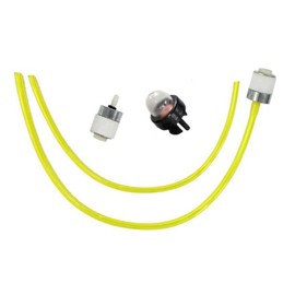 HURI Fuel Line Fuel Filter Primer Bulb for Troy Bilt TB3100BV TB310QS TB320 TB320BV Leaf Blower TB15CS TB75SS TB90BC String Trimmer