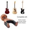 Guitar wall mount,Auto Lock Guitar Wall Hanger,2-pcs,Guitar Hanger,Wall Mount Hook,